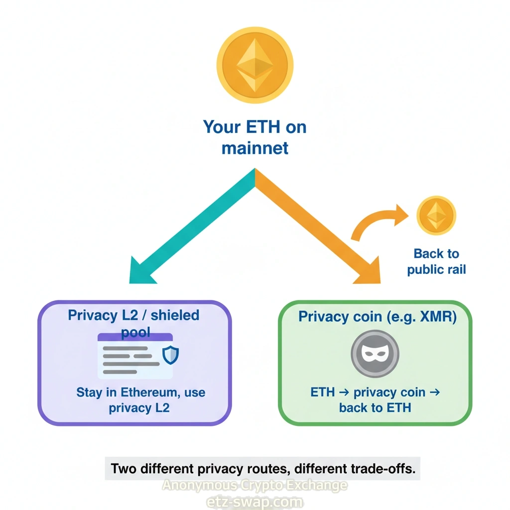 Ethereum Privacy: Mixers vs ZK L2s & Shielded Pools
